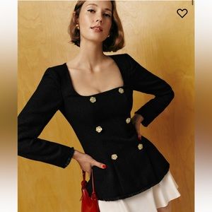 NWT Reformation colleen top